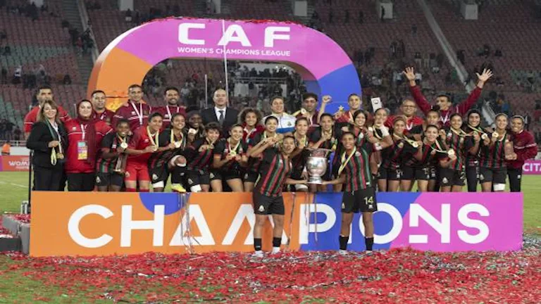 كم يحصل بطل دوري أبطال إفريقيا للسيدات؟