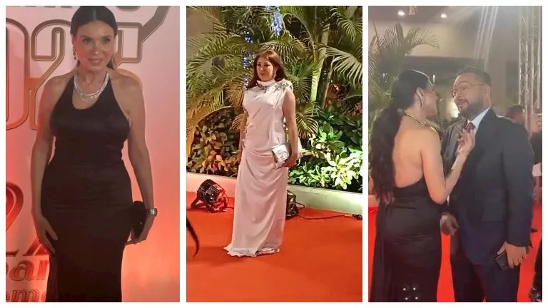 دينا وانتصار ومحمد سعد.. 20 صورة من حفل دير جيست 2025