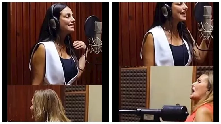 بالفيديو| يسرا تدرب درة على الغناء في كواليس “الست لما”: “اتدلعي”