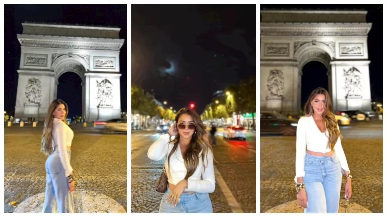 بالصور.. سارة سلامة بإطلالة “كاجوال” تنشر 10 صور من رحلتها في فرنسا