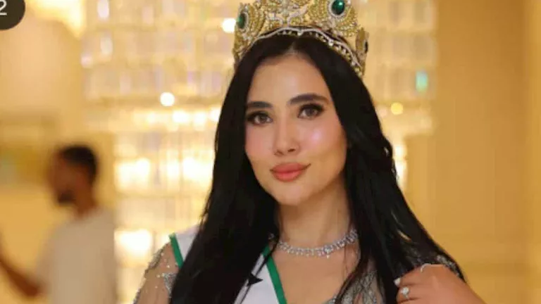 بسنت رشدي تتألق بفستان ساحر في حفل تتويجها ملكة جمال مصر للسيدات 2025
