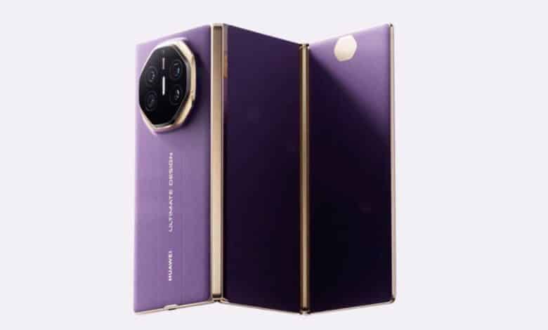 هواوي تطلق الإصدار الثاني من هاتفها الثلاثي الطي