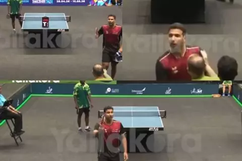 اللجنة الأولمبية المصرية تُعلن قراراتها بشأن مشادة عمر عصر ومحمود أشرف في بطولة إفريقيا