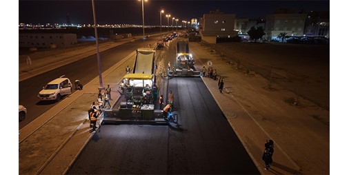 المشعان متابعة ميدانية لأعمال صيانة الطرق في منطقتي عبدالله المبارك والري