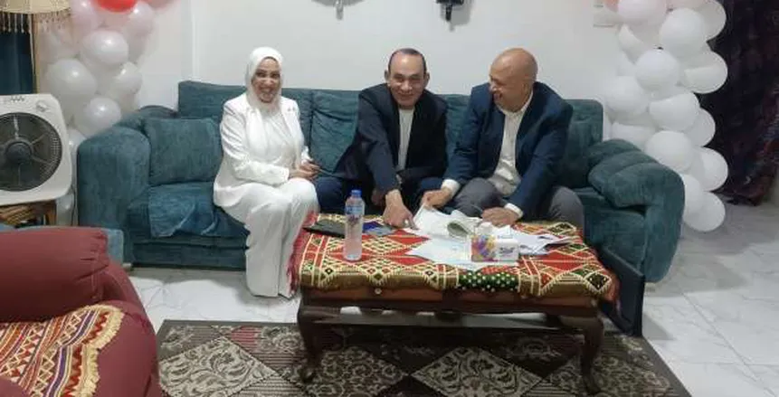 في حضور نجوم الزمالك.. حمادة عبداللطيف يحتفل بعقد قرانه
