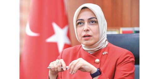 السفيرة سونمز لـ الأنباء تركيا تابعت التطورات منذ اللحظة الأولى واتخذت كل الإجراءات الديبلوماسية واللوجستية اللازمة لضمان العودة الآمنة لجميع المشاركين