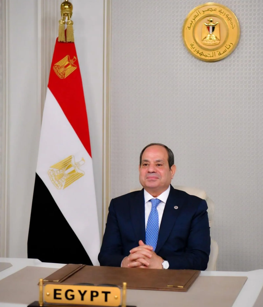 السيسي يعلن تنظيم مؤتمر دولي لإعادة إعمار غزة