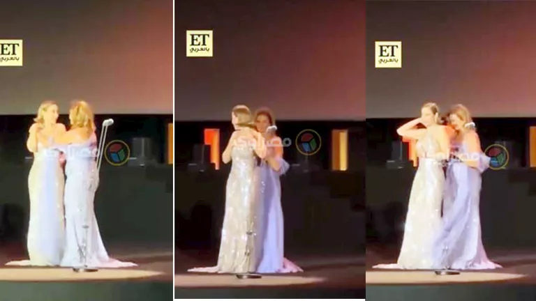 “الفستان اتقطع على المسرح”.. منة شلبي تتعرض لموقف محرج ويسرا تتدخل