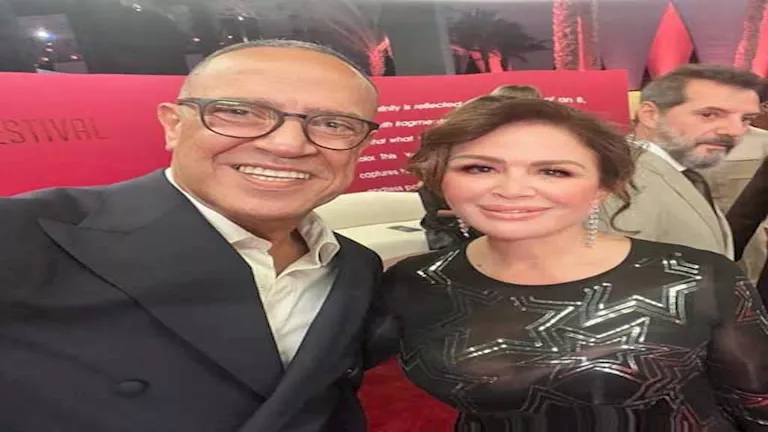 إلهام شاهين تنشر صورا من افتتاح مهرجان الجونة.. ماذا قالت ليسرا ومنة ش