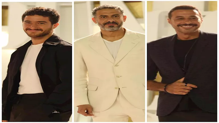 بدلة حسن أبو الرووس وأناقة كريم فهمي.. أبرز إطلالات الرجال في ثاني أيا