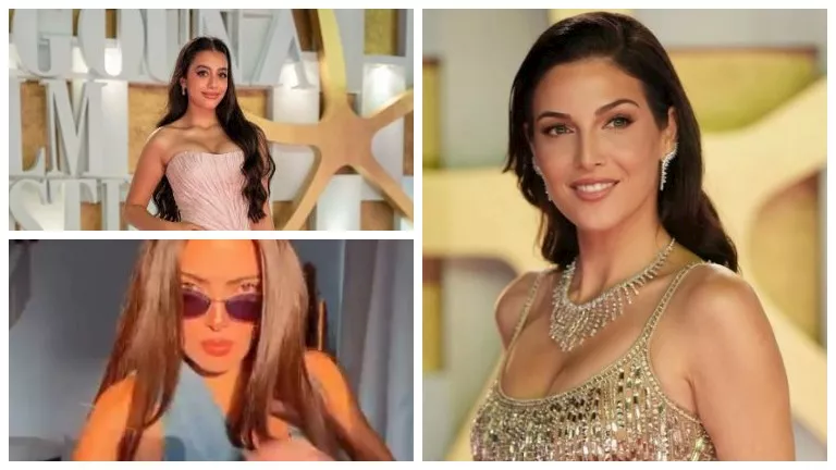 نيللي كريم تثير الجدل بفستانها ورزان الجمال أنيقة..لقطات لنجوم الفن خل