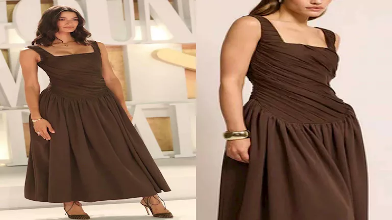 تارا عماد تتألق في فستان “ميدي” من أباديا في “الجونة السينمائي”.. سعره