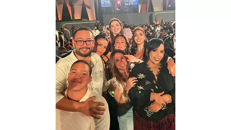 نجوم الفن يتألقون في العرض الخاص لفيلم “ولنا في الخيال حب” بمهرجان الج