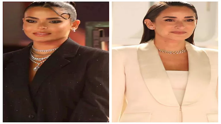 بينهن أسماء جلال.. البدل تسيطر على إطلالات النجمات في الجونة- من الأجم