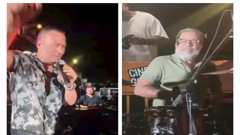 شريف منير على الدرامز وماجد المصري يغني بالإنجليزية في الجونة.. فيديو