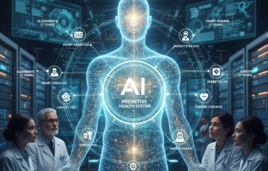 الذكاء الاصطناعي والطب.. نظام جديد يتنبأ بخطر الإصابة بالأمراض قبل ظهور الأعراض بعقود