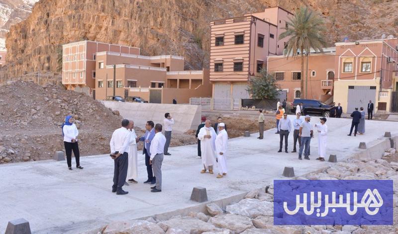 عامل طاطا يهتم بإعادة تأهيل تمنارت