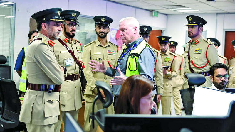 «شرطة دبي» تنجح في تأمين 92.3 مليون مسافر العام الماضي