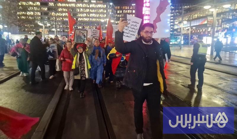  مغاربة السويديحتفلون بذكرى المسيرة