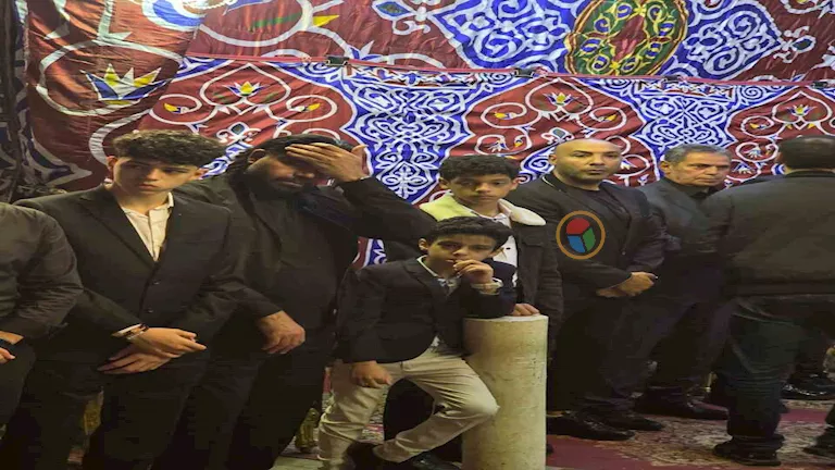 بحضور نجوم الأهلي والزمالك.. عزاء محمد صبري (تغطية خاصة)