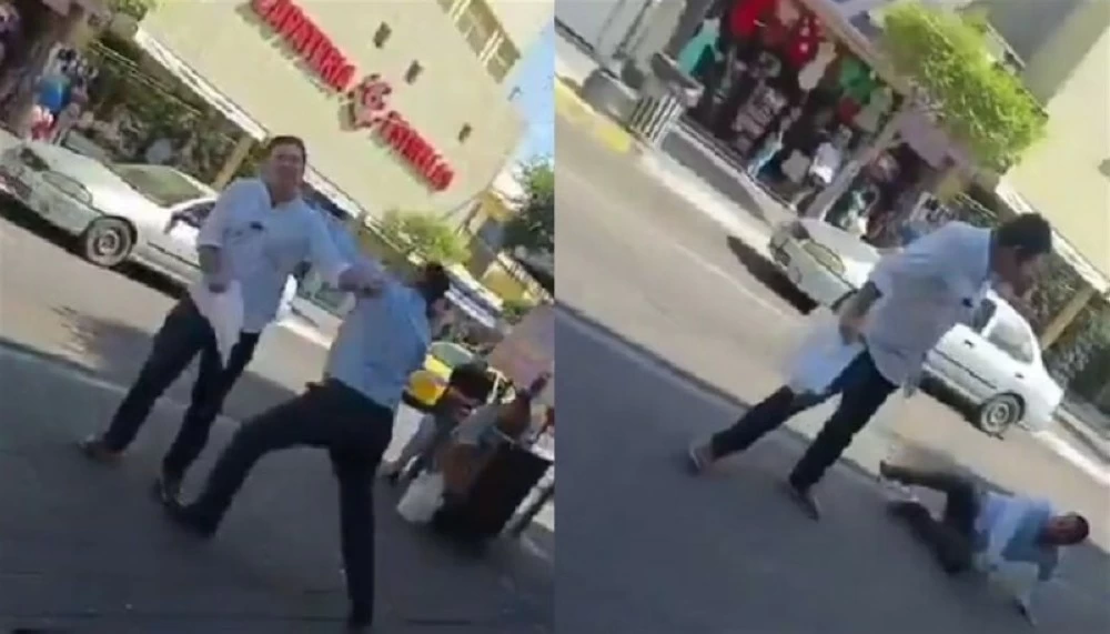 اشتباك في الشارع بين نائب مكسيكي ومسؤول محلي