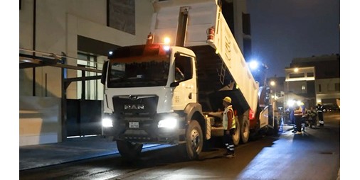 الأشغال استكمال فحص وتنظيف شبكات الأمطار والصرف الصحي