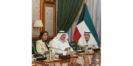 مجلس الوزراء اطلع على الرسائل الواردة من الديوان الأميري والموجهة إلى صاحب السمو من رؤساء بعض الدول