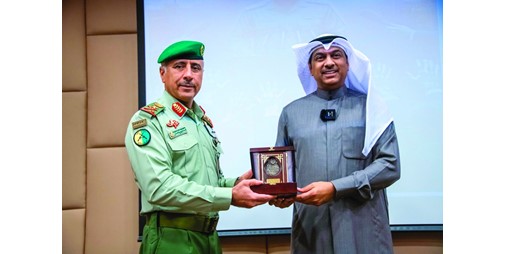 وكيل الحرس الوطني شهد تخريج دورة التأهيل الإعلامي للقادة