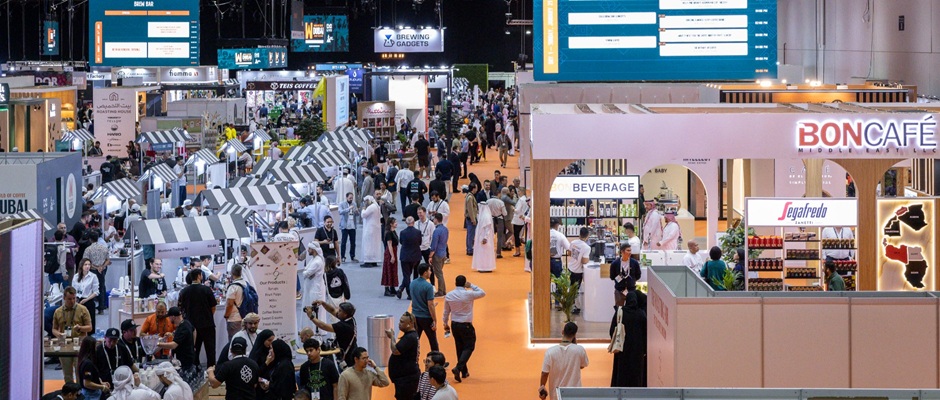 “عالم القهوة دبي”.. 450 جهة عارضة من مختلف دول العالم