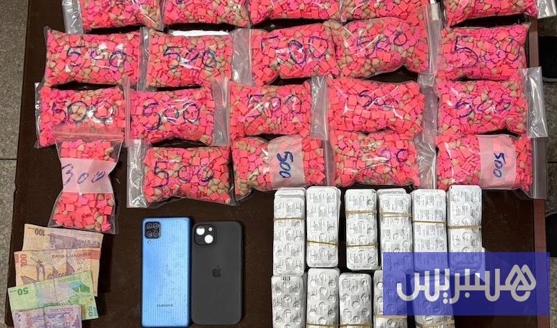حجز أزيد من 15 ألف قرص مخدر بفاس