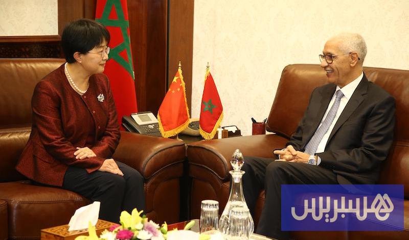 مباحثات تجمع العلمي وسفيرة الصين