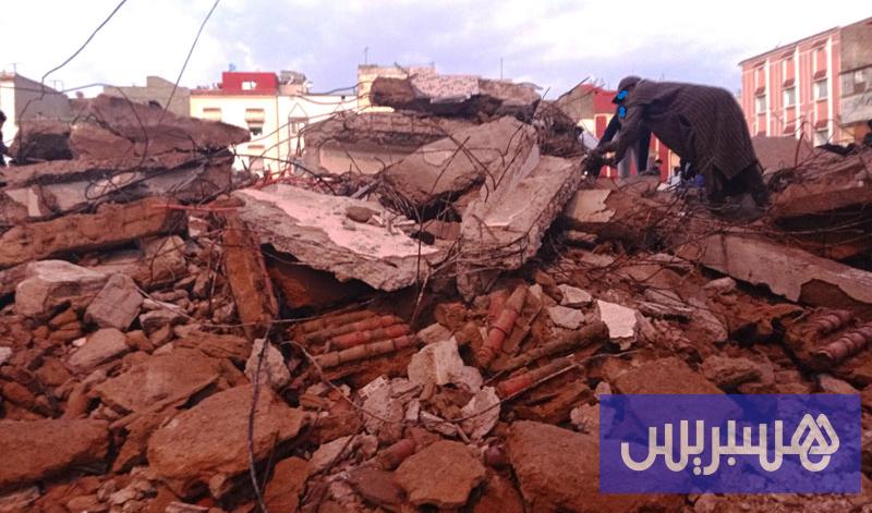 سلطات برشيد تهدم “السوق القديم”