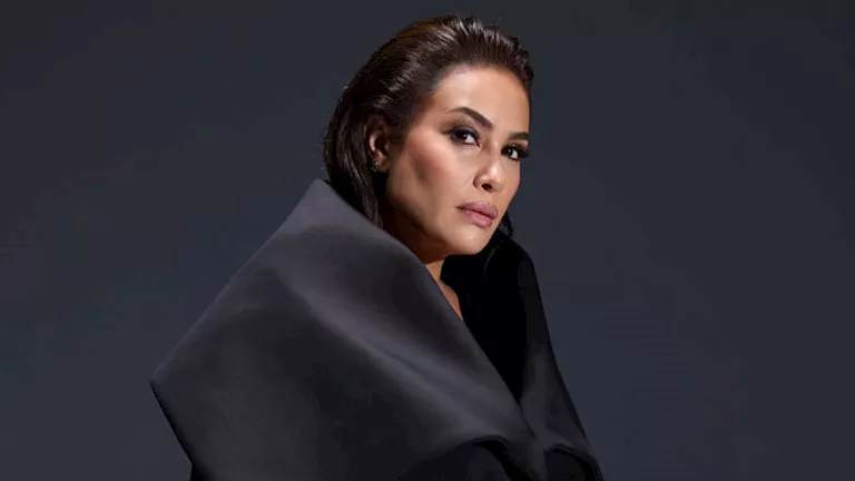 “بالكارجو الواسع”.. هند صبري بإطلالة جذابة- ما سر اللوك؟