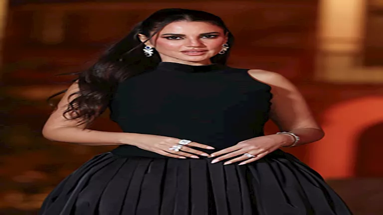 باللون الأسود.. أحدث ظهور لـ درة في مهرجان البحر الأحمر السينمائي