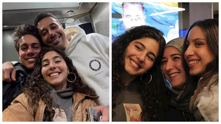 مايان السيد تنشر صورا من إسكندرية مع الجمهور بعد مشاهدة “ولنا في الخيا