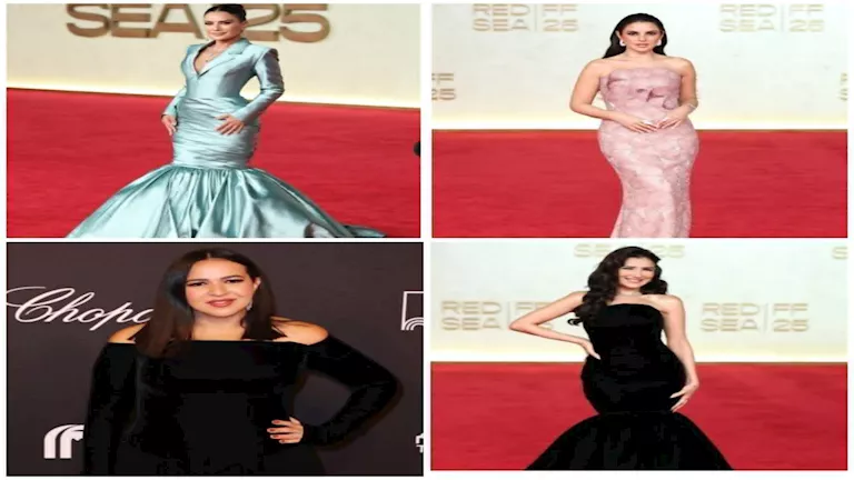 ناقد موضة يعلق على إطلالة نيللي كريم في مهرجان البحر الأحمر