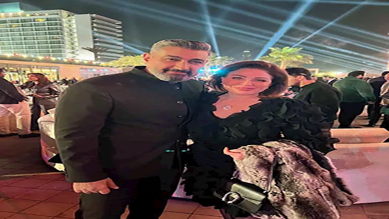 بصحبة نجوم الفن.. إلهام شاهين تنشر صورها من حفل شاهد