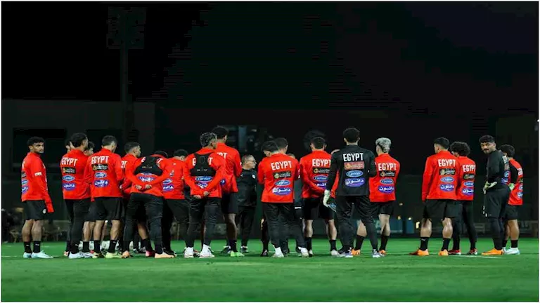 13 صورة لمران منتخب مصر الجماعي استعدادا لأمم أفريقيا