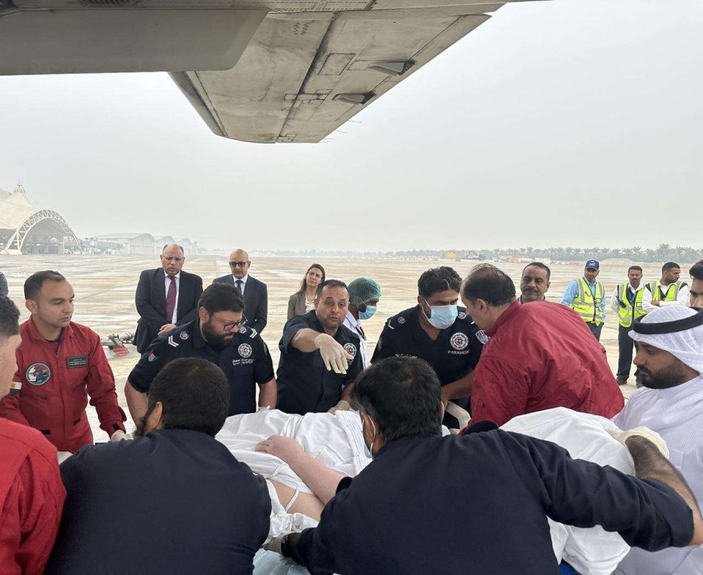 عاجل.. نقل مواطن مصري من الكويت إلى القاهرة بناءً على توجيهات الرئيس السيسي