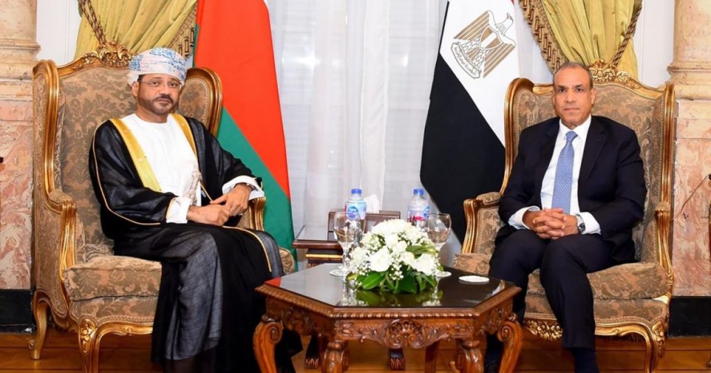 عُمان ومصر تبحثان التطورات في اليمن وقطاع غزة