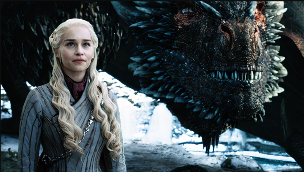 نجمة “Game of Thrones” تعلن تعرضها لإصابة إثر مشهد جنسي جريء مع 3 رجال في مسلسلها الجديد!