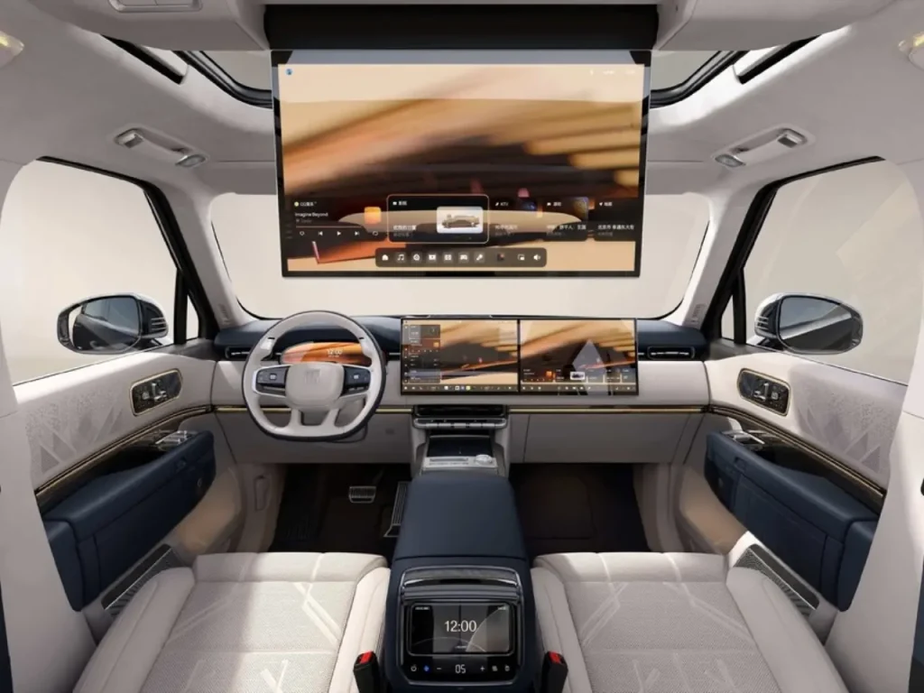 سامسونج تزوّد سيارة Zeekr الفاخرة بشاشة OLED منزلقة لأول مرة في العالم