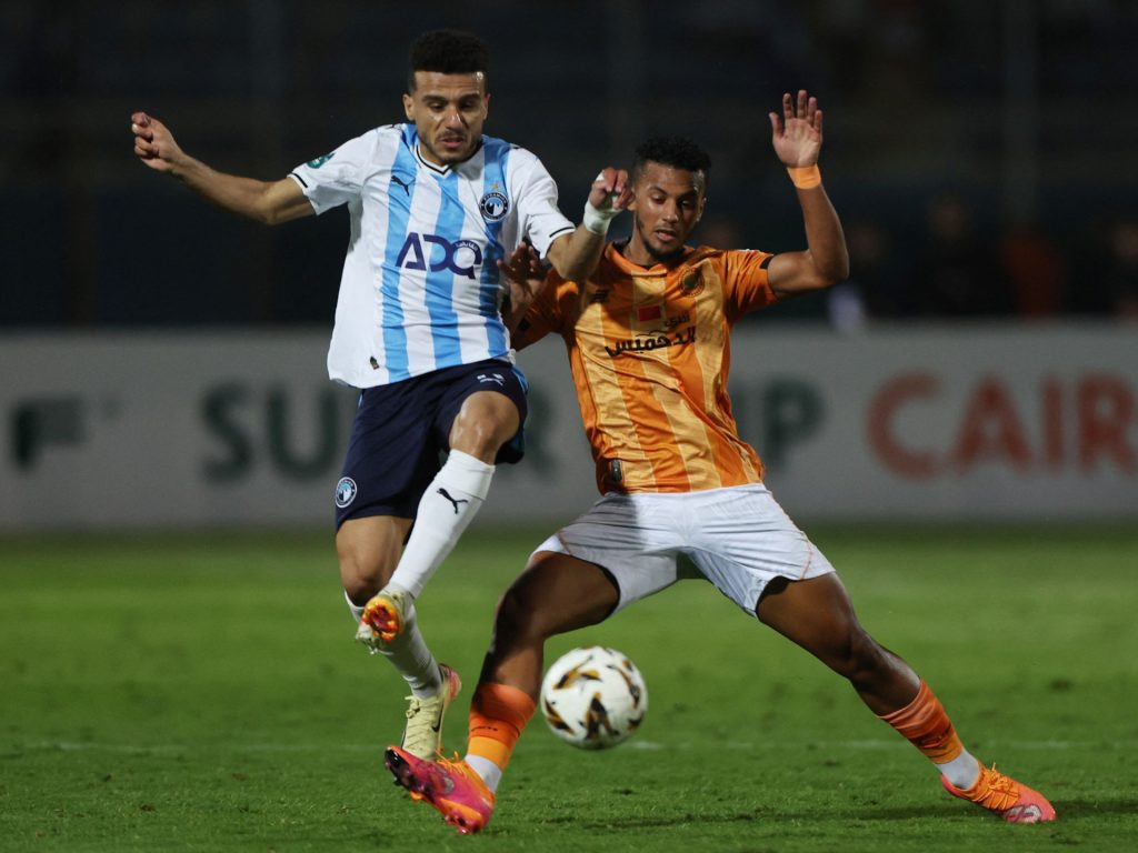 نتيجة وملخص مباراة نهضة بركان ضد بيراميدز في دوري أبطال أفريقيا