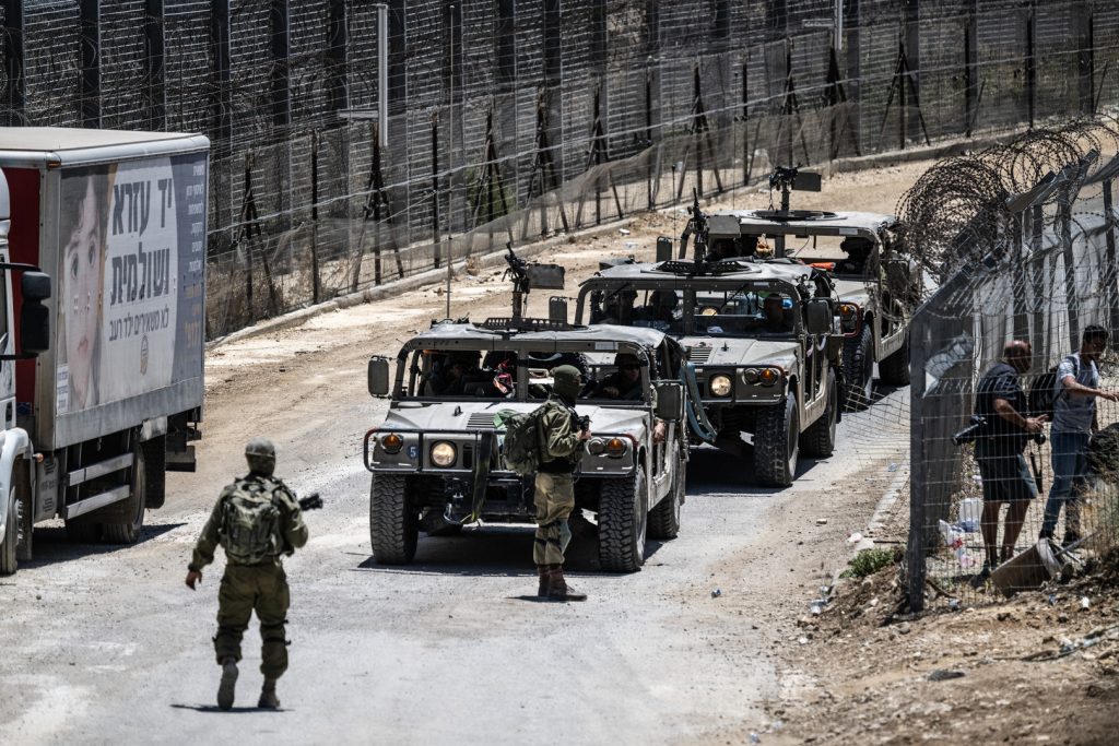 الجيش الاسرائيلي يتوغل في ريفي درعا والقنيطرة ويعتقل مواطنين